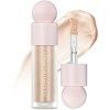 Erinde Liquid Highlighter Makeup, Face Highlighter Bronzer Makeup Stick, Natural Glossy Finish, Lightweight Blendable Silky S