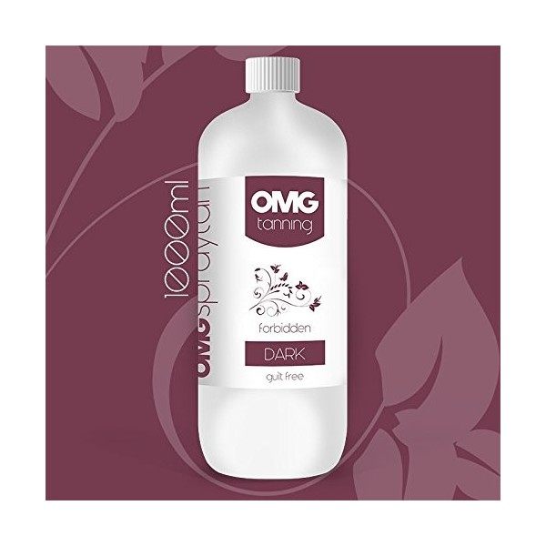 Omg Forbidden 1000ml Foncé Spray Tan Solution