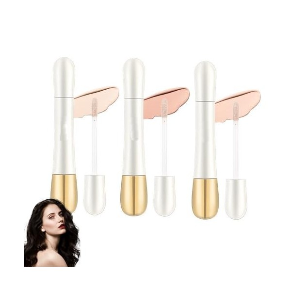 2 In 1 - Foundation + Anti-Wrinkle Concealer,2 In 1 Foundation Anti-Wrinkle Concealer,Foundation Stick With Built-in Brush, H