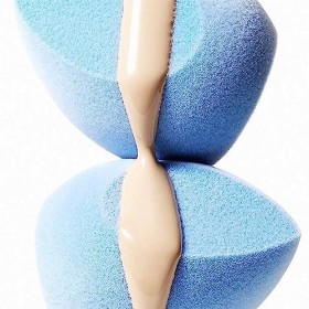 JUNO & Co. Microfiber Velvet Sponge, Latex-Free, Dual Layer Technology, Flawless Makeup Blender for Foundations, Powders and 