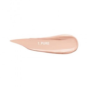 Amuse DEW POWER VEGAN COUSSIN 01 PURE | FONDATION COUSSIN VEGAN | COUSSIN DE COUVERTURE DE PEAU, BEAUTÉ PROPRE, PEAU SÈCHE ET