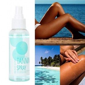 Spray autobronzant, Spray solaire instantané Natural Glow, Brume autobronzante en bronze, 100ML, Spray Tan