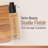 Green Velly Beauty Full coverage Foundation Studio Finish, Face Makeup, Shade- Warm Nude, 30ml