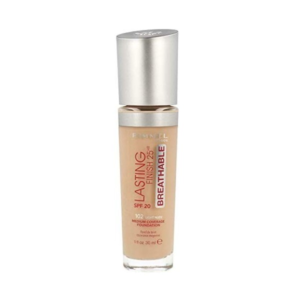 Rimmel Lasting Finish 25h Breathable Foundation 102 30ml