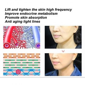 Baguette de Soins du Visage, Baguette de Thérapie Cutanée à Haute Fréquence, Cicatrisation Solide des Plaies, Verre Portable,