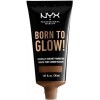 NYX Professional Makeup Fond de Teint Éclat Born to Glow, Fini Éclatant, Couvrance Moyenne Modulable, Formule Vegan, Teinte :