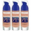 Maybelline New York Superstay Better Skin - Fond de teint liquide 040 cannelle, Lot de 3 3 x 30ml 