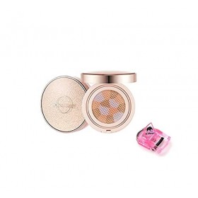 Hongshot 2 Mereng Cover Coundation cushion Korean foundation cushion 2020 New 15g 2 colors + elephant Mart Eyelash curler