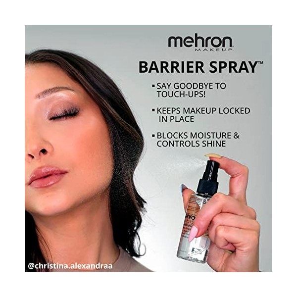 Mehron Barrier Spray 30 ml, transparent 