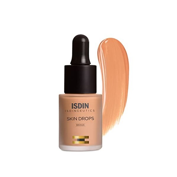 Isdinceutics Skin Drops - Fond de teint adaptable couleur Sand, 15 ml bronze