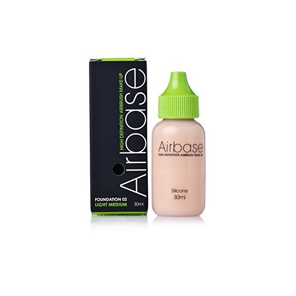 Airbase High-Definition Airbrush Make-Up: Foundation 02 Light Medium - 30ml