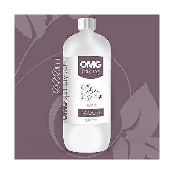 Omg Désir 1000ml Medium Spray Tan Solution