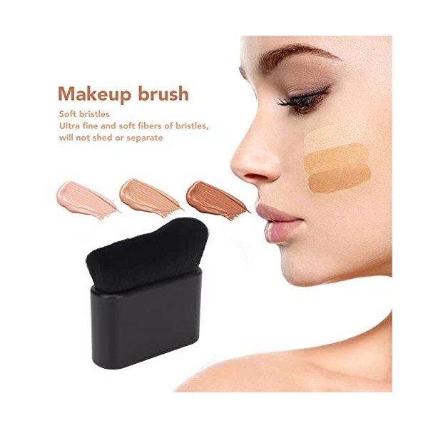 Pinceau Autobronzant, Applicateur de Pinceau Autobronzant, Pinceau Kabuki pour le Corps, Pinceau de Maquillage pour Faux Bron