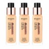 3 x Bourjois Always Fabulous 24hr Extreme Resist Foundation - 120 Light Ivory