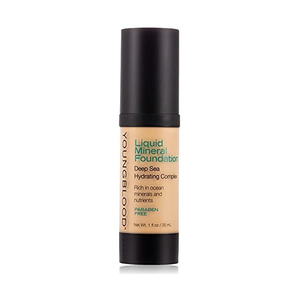 Youngblood Liquid Mineral Foundation - Shell For Women 1 oz Foundation