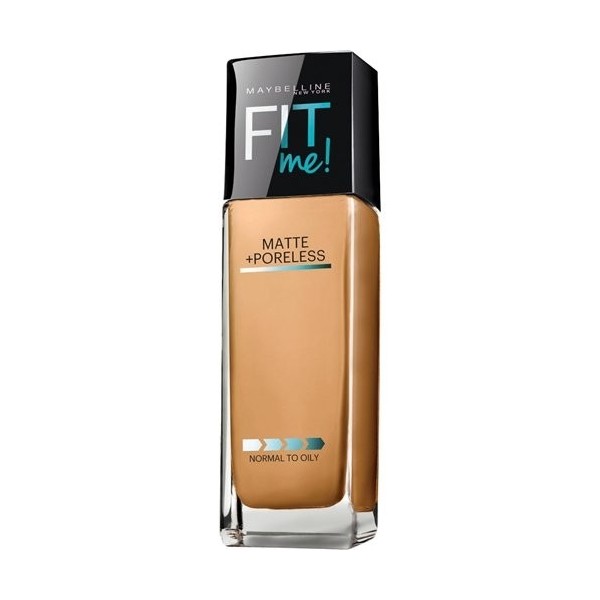 ONLY 1 IN PACK Maybelline Fit Me Matte + Poreless Foundation, Normal to Oily Skin, 310 Sun Beige, 1 Fl. Oz. by Maybelline