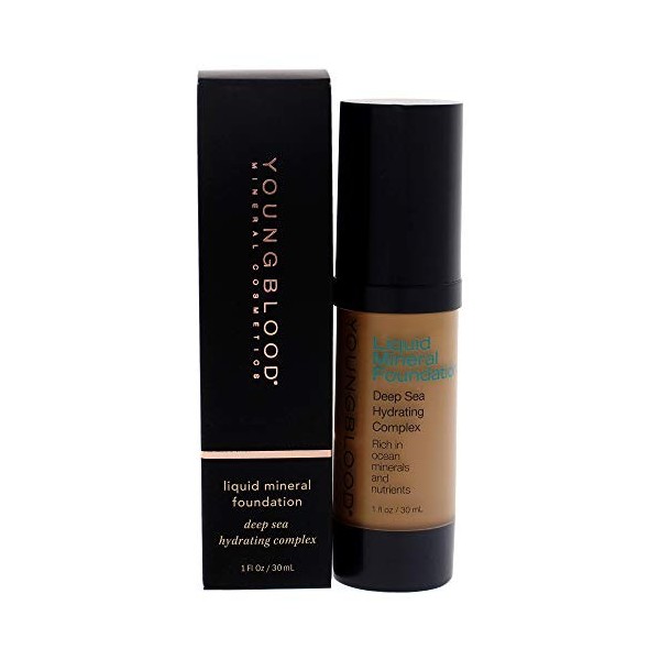 Youngblood - Liquid Mineral Foundation - Suntan