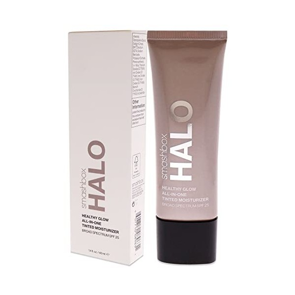 SmashBox Halo Healthy Glow All-In-One Tinted Moisturizer SPF 25 - Light Neutral For Women 1.4 oz Foundation