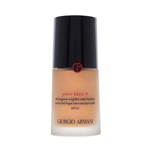 Giorgio Armani Power Fabric Plus Longwear Weightless Matte Foundation SPF 20-6.25 For Women 1 oz Foundation