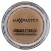 3 x Max Factor Miracle Touch Skin Smoothing Foundation 11.5g - 75 Golden