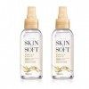 2x AVON SKIN SO SOFT ENHANCE & GLOW AIRBRUSH SPRAY MEDIUM SKIN 150ml