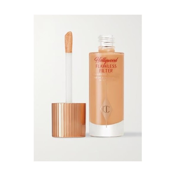 Charlotte Tilbury Original | Hollywood Flawless Filter | 5 Tan/Doré | 30 millilitres | Teinte pêche dorée pour peaux brunes |