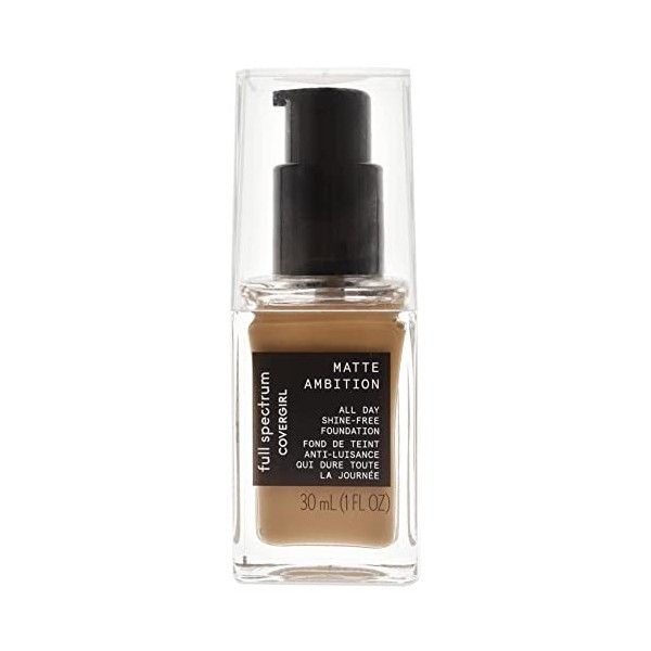 CoverGirl Matte Ambition All Day Liquid Foundation - 2 Tan Cool For Women 1 oz Foundation