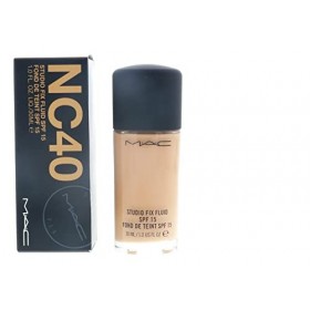MAC Studio Fix Fluid SPF15 - NC40 30ml/1oz by MAC