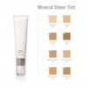 Mineral Sheer Tint Foundation Spf 20, New Makeup Tinted Moisturizer Natural Glow - 1 fl oz by Beauty Basics