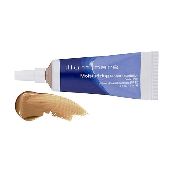 Illuminare Moisturizing Mineral Foundation Dewy Finish Spf 20 - Sienna Sun