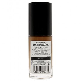 CoverGirl TruBlend Matte Made Liquid Foundation - D50 Deep Golden For Women 1 oz Foundation