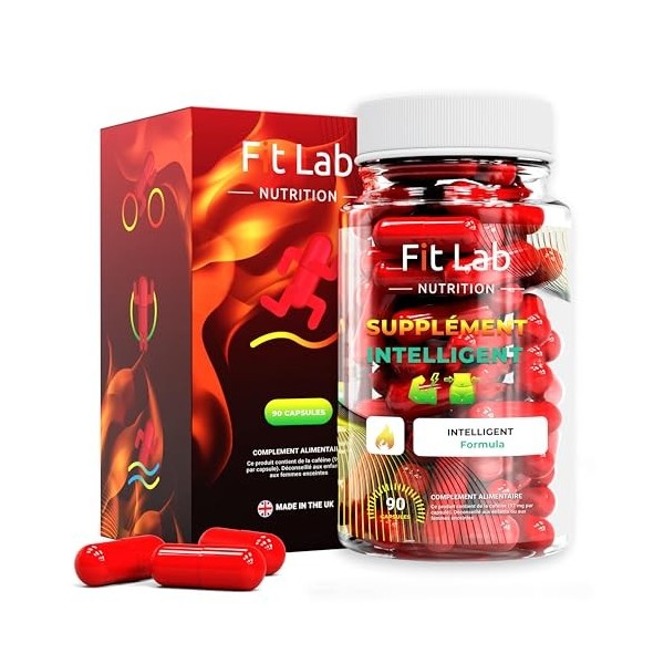 SUPPLÉMENT FIT LAB - Pour les femmes et les hommes - Smart Weight - 45 jours dapprovisionnement