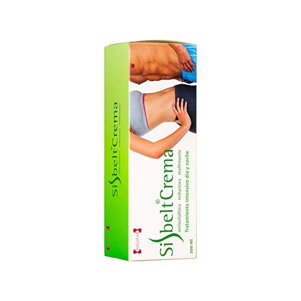 Sisbelt Lot de 2 capsules et crème anti-cellulite