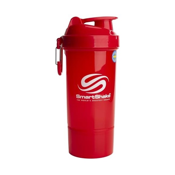 Smartshake O2GO ONE Shaker en plastique pour protéines 800 ml | 27 oz – Couvercle vissable anti-fuite – Sans BPA – Unisexe – 