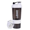 Shaker de protéine de 500 ml avec boule shaker de protéines et bouchon anti-fuite avec récipient sans BPA pour boissons proté