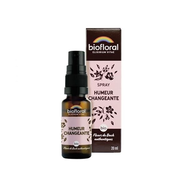 FLEURS DE BACH Humeur Changeante BIO - Spray - Biofloral