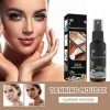 Mjhaiuehv 4 pcs Tanning Spray Bronzer Skin Booster Tanning Sunless, Sunless Tanner Body Self Tan,Shine Skin Tanning Accelerat