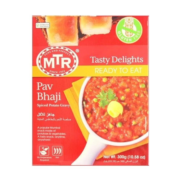 MTR Ready To Eat, Pav Bhaji 300G