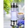 DRICLA Hydrogène Water Bottle Rechargeable Hydrogy Water Lonizer Machine 350 ml Générateur deau dhydrogène 3 minutes Généra