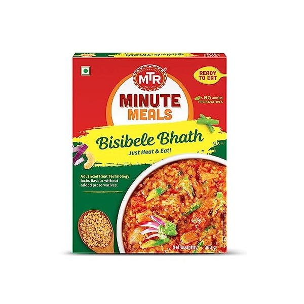 MTR Ready To Eat, Bisibelebath 300G