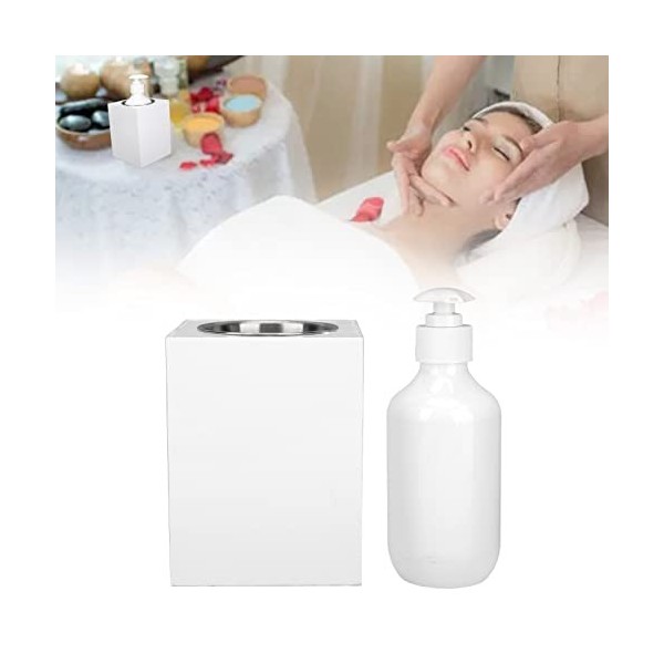 RéChauffeur Dhuile de Massage 110-250V Chauffe-Lotion à Chaleur Rapide Doublure IntéRieure Multifonctionnelle en Aluminium p