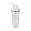 Takeya Shaker protéiné en plastique Tritan de qualité supérieure, sans BPA, couvercle à bec verseur étanche, incassable, 710 