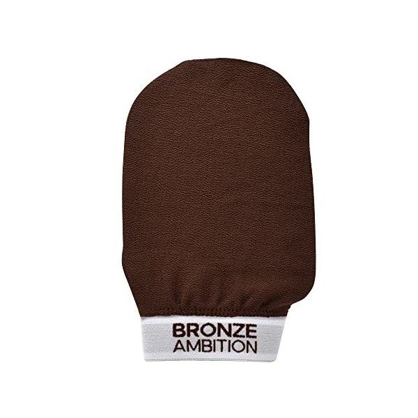 Creightons Bronze Ambition Dual Purpose Exfoliating Mitt - Prepare Skin & Remove Unwanted Tan from Palms, Ankles, Knees or El