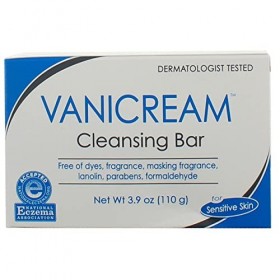 Vanicream Spécialités pharmaceutiques Bar Nettoyage pour peau sensible, 3,9 oz Paquet de 5 