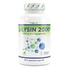 L-Lysine 2000-160 comprimés - 1000 mg par UN comprimé - De fermentation végétale - Sans additifs indésirables - Fortement dos