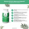 VITA1 D-mannose 500 mg • 60 gélules alimentation 2 semaines • Traitement diététique de la cystite et des infections des voi