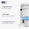 Nutrimuscle - Leucine L-Leucine - 300g - Poudre - Effet anabolique fort - Prise de masse - Construction et Récupération Mus