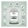 L-Arginine 1000 | 365 comprimés pour Végétariens et Végétaliens | Approvisionnement jusqu’à Une Année de L-Arginine HCL | 100