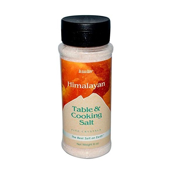 Aloha Bay Tableau de lHimalaya et les cristaux de sel fin de cuisine - 6 oz