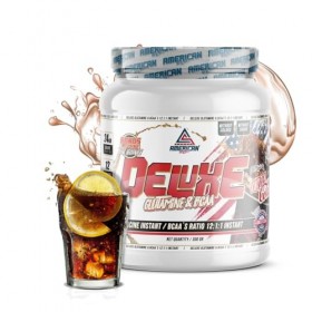 AS American Suplement - BCAAS avec Glutamine Deluxe - 300 g - Cola - Avec des acides aminés à chaîne ramifiée - Aide à augme